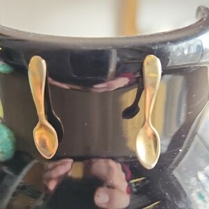 Goldtone Spoon Post Earrings For Nurse